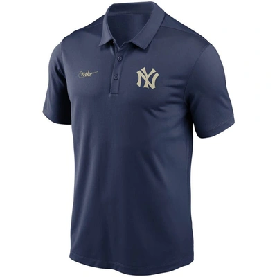 Shop Nike Navy New York Yankees Cooperstown Collection Logo Franchise Performance Polo