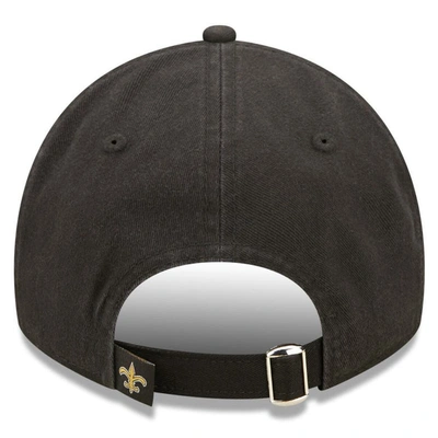 Shop New Era Youth  Black New Orleans Saints 2022 Sideline Adjustable 9twenty Hat