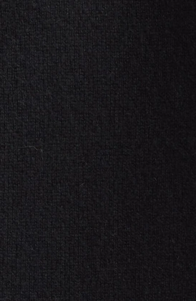 Shop Victoria Beckham Short Sleeve Cashmere Sweater In Black