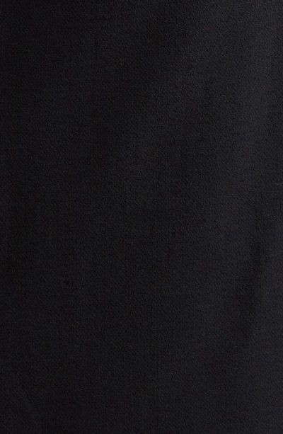 Victoria Beckham Below-knee Length Wool Blend Dress In Black