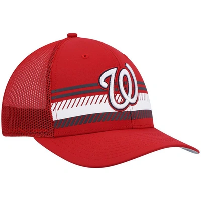 Shop 47 ' Red Washington Nationals Cumberland Trucker Snapback Hat