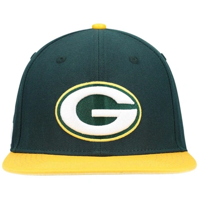 Shop Pro Standard Green/gold Green Bay Packers 2tone Snapback Hat