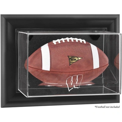 Shop Fanatics Authentic Wisconsin Badgers Black Framed Wall-mountable Football Display Case