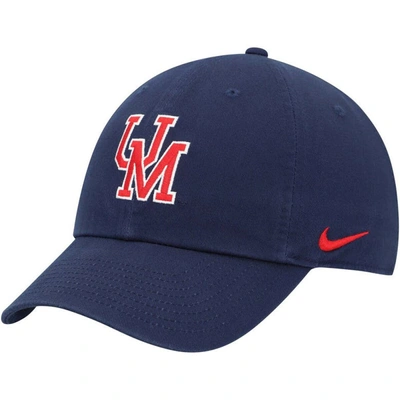 Shop Nike Unisex  Navy Ole Miss Rebels Heritage86 Logo Performance Adjustable Hat