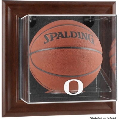 Shop Fanatics Authentic Oregon Ducks Brown Framed Wall-mountable Basketball Display Case
