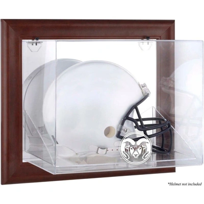 Shop Fanatics Authentic Colorado State Rams Brown Framed Wall-mountable Helmet Display Case