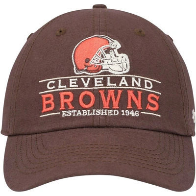Shop 47 ' Brown Cleveland Browns Vernon Clean Up Adjustable Hat
