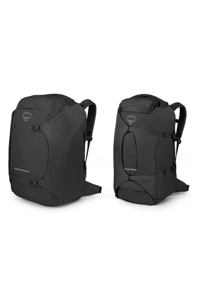 Shop Osprey Sojourn Porter 65-liter Travel Backpack In Black