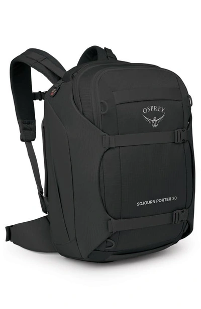 Osprey Sojourn Porter 30-liter Recycled Nylon Travel Pack In Black
