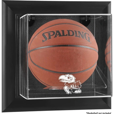 Shop Fanatics Authentic Kansas Jayhawks Black Framed Wall-mountable Basketball Display Case