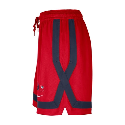 Shop Nike Red Washington Mystics Practice Shorts