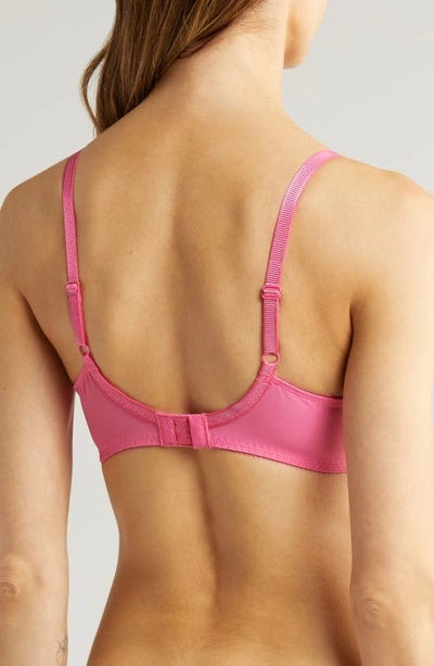 Shop Wacoal La Femme Underwire T-shirt Bra In Hot Pink
