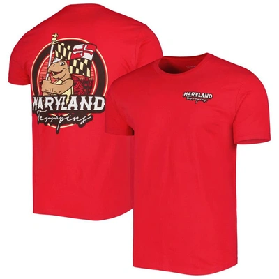 Shop Image One Red Maryland Terrapins Hyperlocal T-shirt