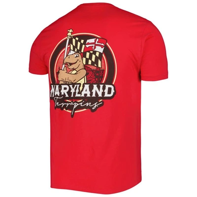 Shop Image One Red Maryland Terrapins Hyperlocal T-shirt