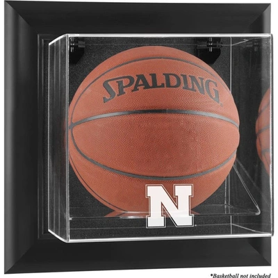 Shop Fanatics Authentic Nebraska Huskers Black Framed Wall-mountable Basketball Display Case