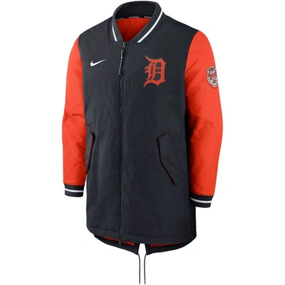 Shop Nike Navy Detroit Tigers Dugout Performance Full-zip Jacket