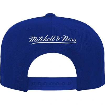 Shop Mitchell & Ness Youth  Royal New England Patriots Gridiron Classics Ground Snapback Hat