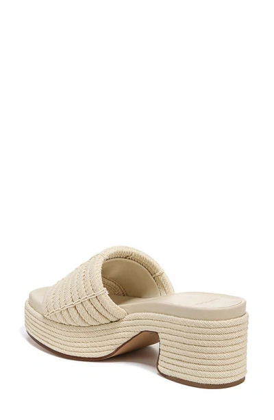 Shop Vince Margo Cord Platform Sandal In Marble Cream