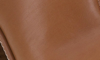 Shop Vince Camuto Fandree Sandal In Golden Walnut Brown Leather