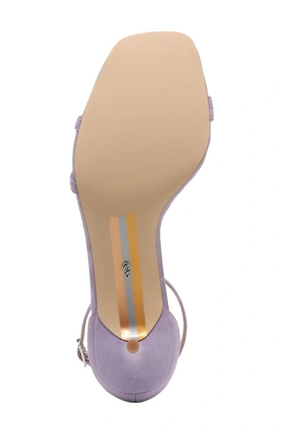Shop Sam Edelman Peonie Square Toe Sandal In Purple Iris