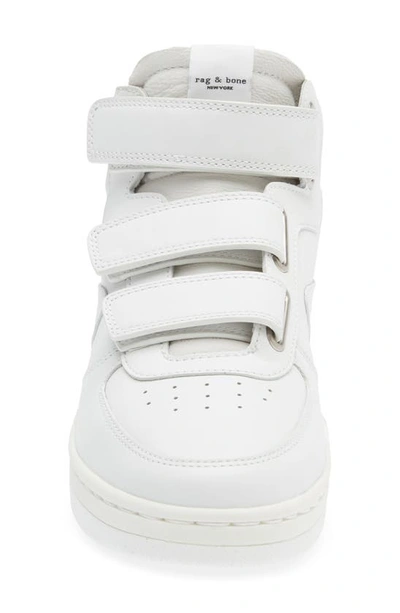 Shop Rag & Bone Retro Court Mid Sneaker In White