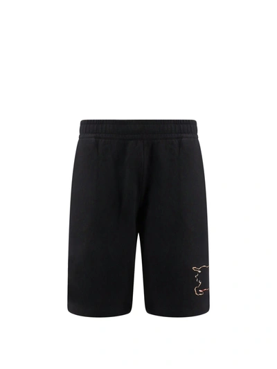 Shop Burberry Bermuda Shorts In Black