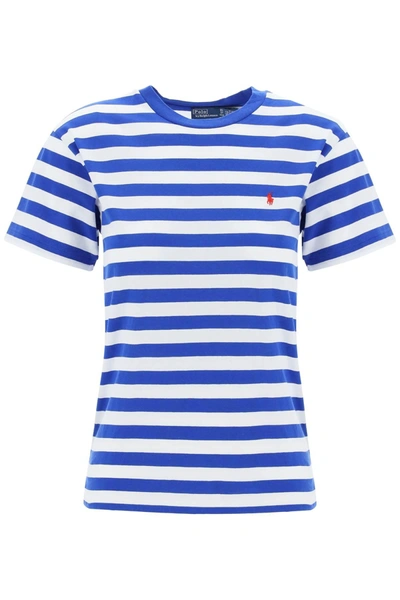 Shop Polo Ralph Lauren Striped Crewneck T Shirt