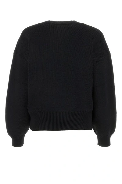 Shop Isabel Marant Étoile Isabel Marant Etoile Woman Black Polyester Blend Ails Sweater