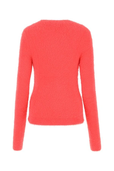 Shop Isabel Marant Étoile Isabel Marant Etoile Woman Coral Nylon Oslo Sweater In Red