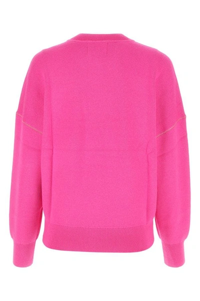 Shop Isabel Marant Étoile Isabel Marant Etoile Woman Fuchsia Stretch Cotton Blend Altee Sweater In Pink