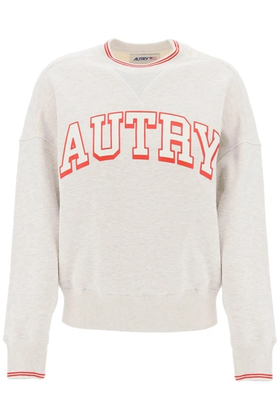 Shop Autry Oversized Varsity Sweatshirt