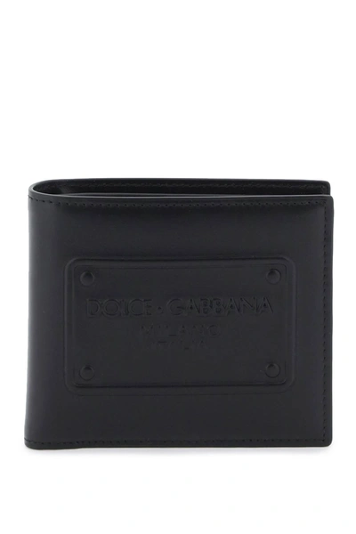 Shop Dolce & Gabbana Leather Bi Fold Wallet