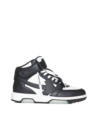 Shop Off-white Out Of Office Mid Top Sneaker In Black