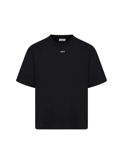 Shop Off-white Skate T-shirt In Black Whit