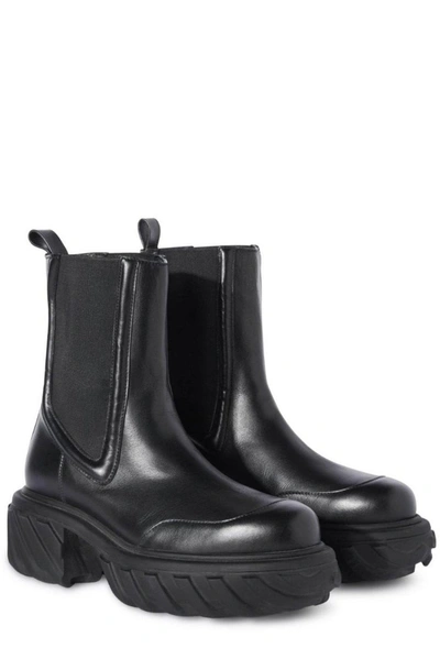 Shop Off-white Slip-on Rain Boots In Default Title