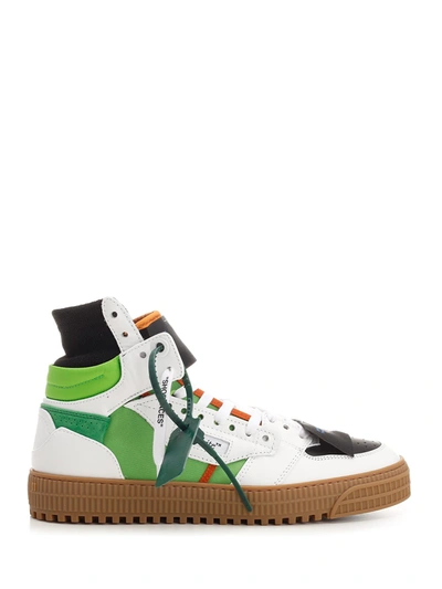 Shop Off-white 3.0 Off Court High Sneakers In Green