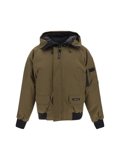 Shop Canada Goose Chillwack Bomber In Military Green