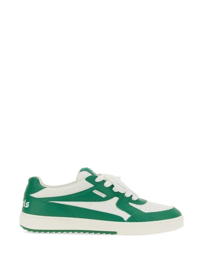 Shop Palm Angels Palm University Sneakers In White