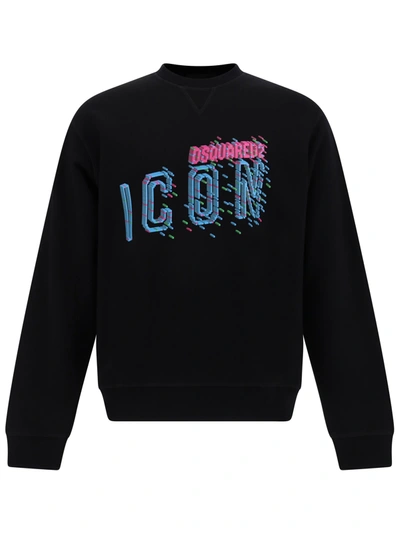 Shop Dsquared2 Cotton Crew-neck Sweatshirt In 900