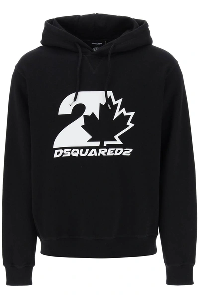 Shop Dsquared2 Cool Fit Hoodie In Black (black)