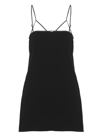 Shop Dsquared2 Mini Dress In Black Polyester