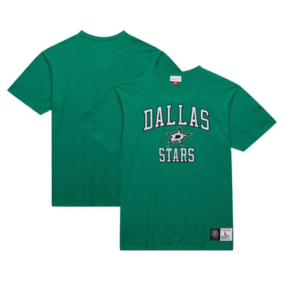 Shop Mitchell & Ness Kelly Green Dallas Stars Legendary Slub T-shirt