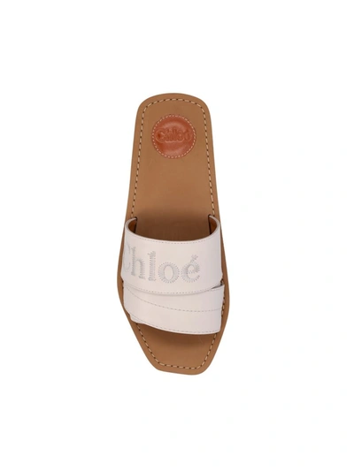 Shop Chloé Sandals In Wild Grey