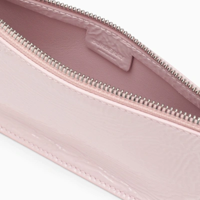 Shop Burberry Shield Micro Pink Shoulder Bag