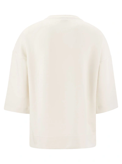 Shop Colmar Crew Neck Sweatshirt With Glitter Logo Print