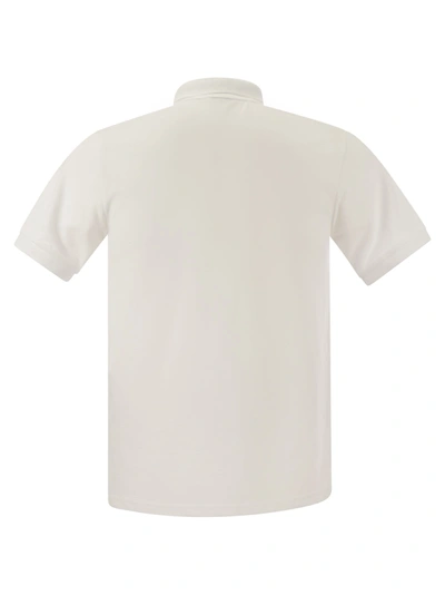 Shop Colmar Pique Polo Shirt With Ribbed Edges