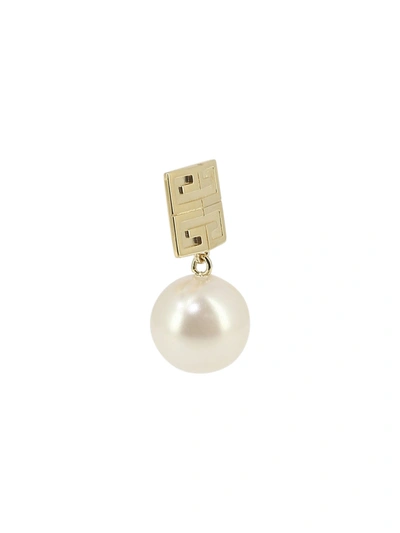 Shop Givenchy 4 G Earrings With Pearls