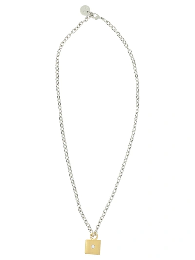 Shop Marni Necklace With Die Shaped Pendant