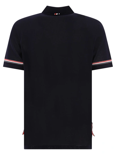 Shop Thom Browne Rwb Polo Shirt