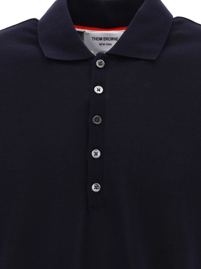 Shop Thom Browne Rwb Polo Shirt